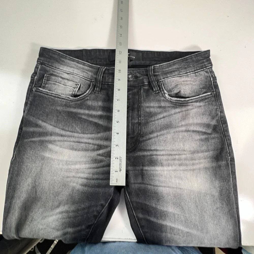 Jordan Craig‎ Mens Denim Jeans Gray  Black Sean Legacy Edition 5 Pocket 34/29